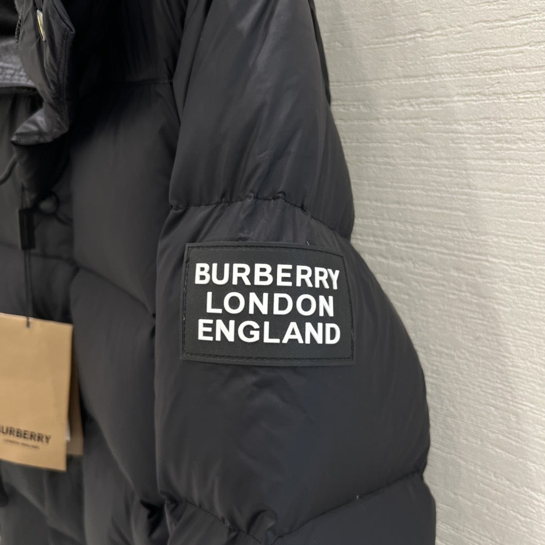 Burberry puffer winterjas