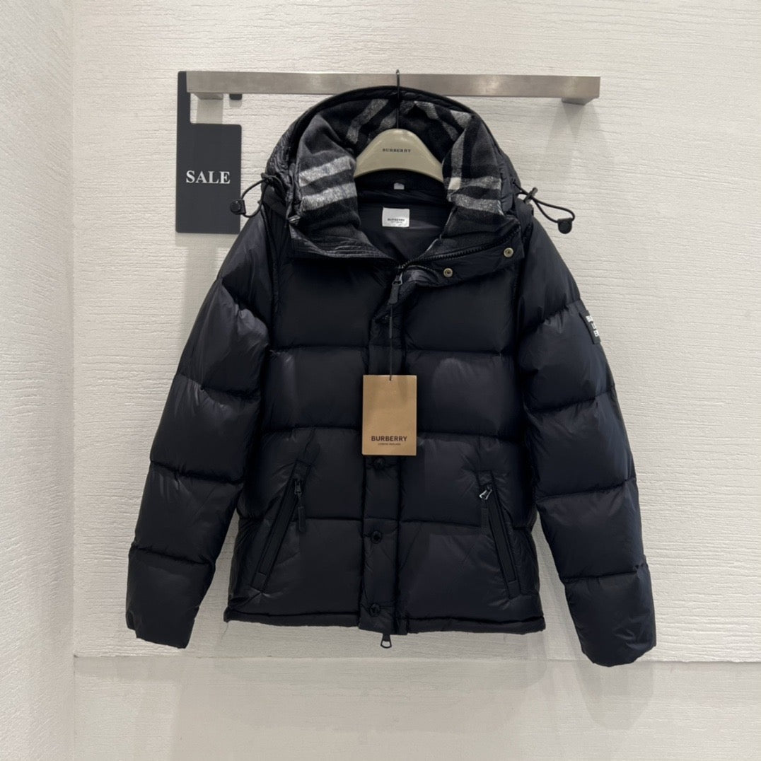 Burberry puffer winterjas