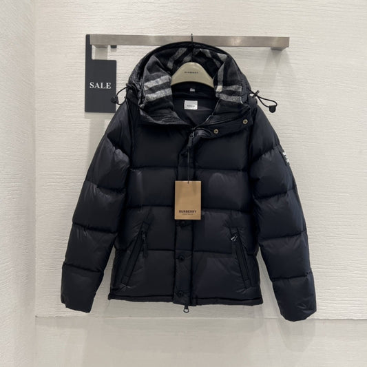 Burberry puffer winterjas