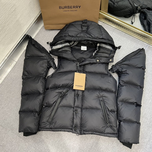Burberry puffer winterjas