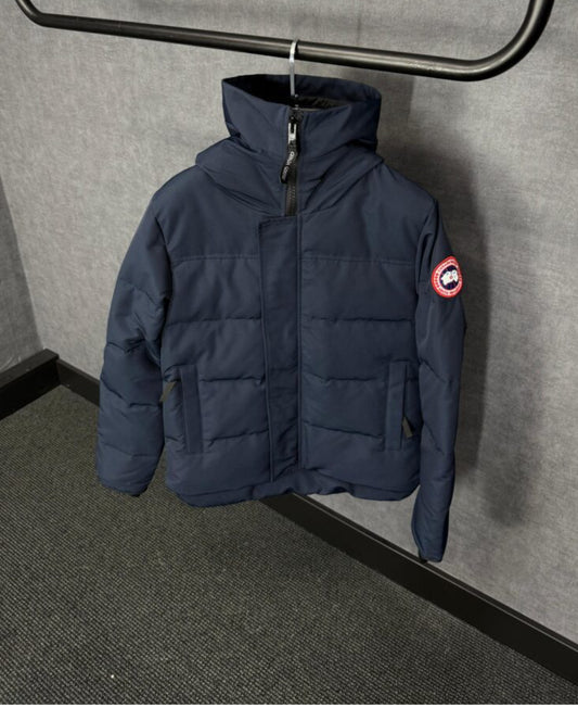 Canada Goose Mac Millan Blue, Red logo, Good quality